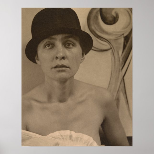 Alfred Stieglitz Georgia O’Keeffe Portrait Poster (Front)