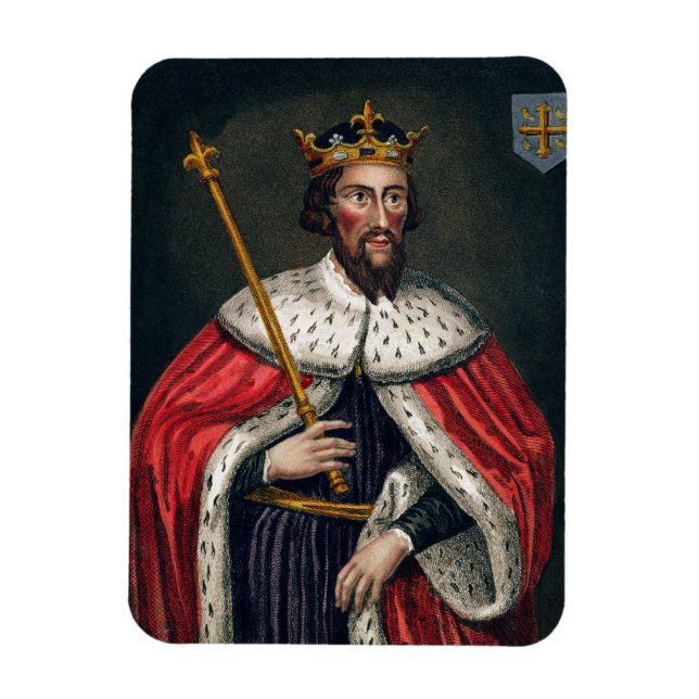Alfred the Great (849-99), after a painting in the Magnet (Vertical)