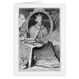 Alfred the Great (849-99) King of Wessex, engraved