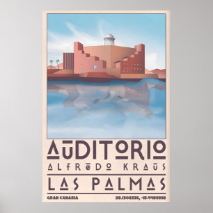 Alfredo Kraus Auditorium Print Contemporary Travel