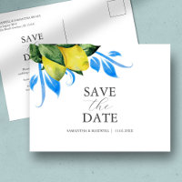 Alfresco Wedding Theme Save The Date