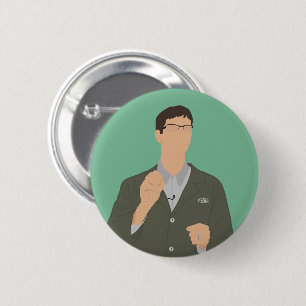 Algae 6 Cm Round Badge