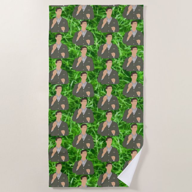 Algae  beach towel (Front)