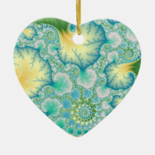 Algae - Fractal Ceramic Tree Decoration