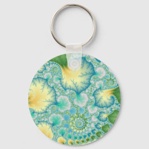 Algae - Fractal Key Ring