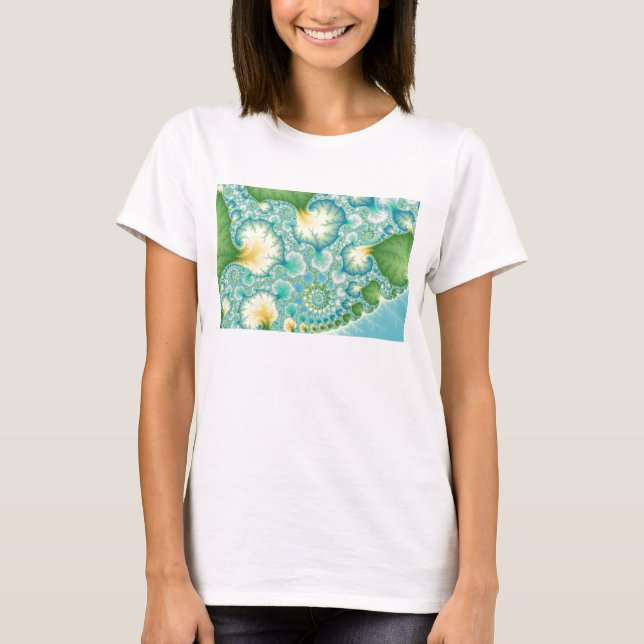 Algae - Fractal T-Shirt (Front)