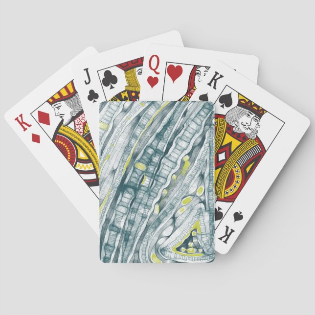 Algae Under Glass Playing Cards (Back)