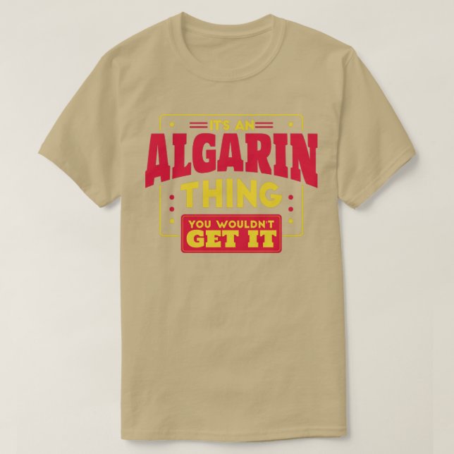 Algarin T-Shirt (Design Front)