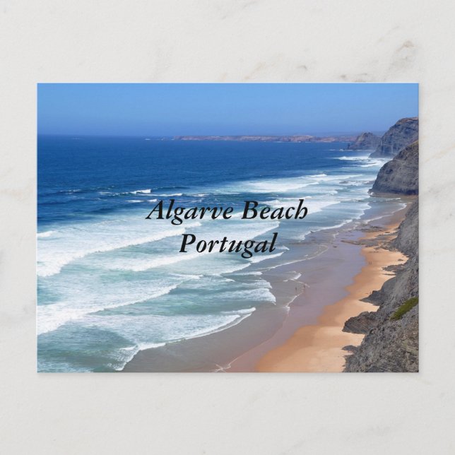 Algarve Beach, Portugal Postcard (Front)