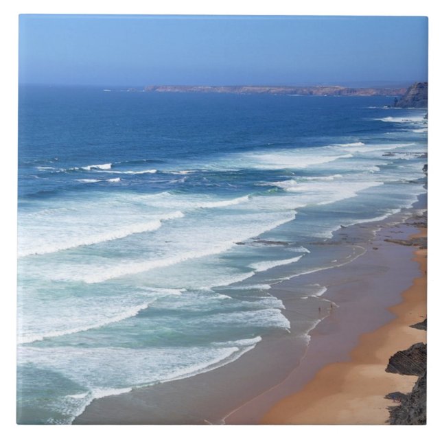 Algarve Beach, Portugal  Tile (Front)