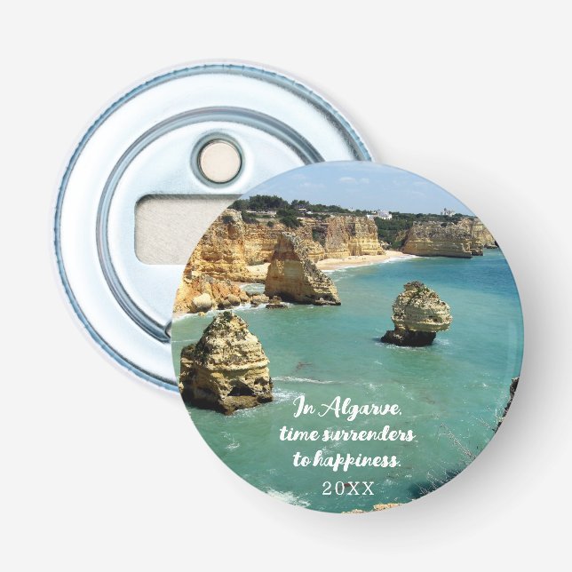 Algarve beach vacation in Portugal Bottle Opener (Front)
