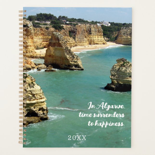 Algarve beach vacation in Portugal Planner (Front)