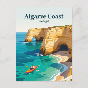 Algarve Coast, Portugal Postcard