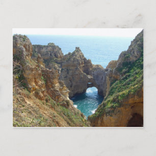 algarve coast postcard