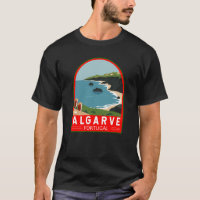 Algarve Portugal Retro Travel Art Vintage