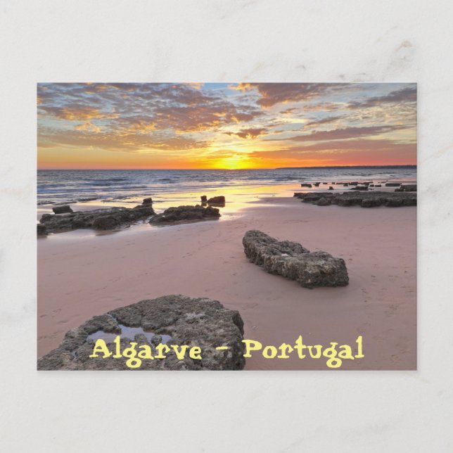 Algarve - Portugal. Summer season theme Postcard (Front)
