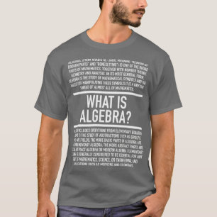 Algebra Defined T-Shirt