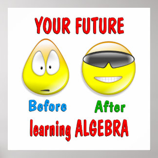Algebra Future Poster