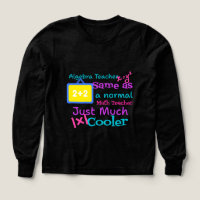 Algebra teacher same as a normal Math teacher 