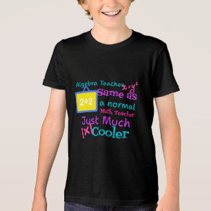 Algebra teacher same as a normal Math teacher  Tri-Blend Shirt