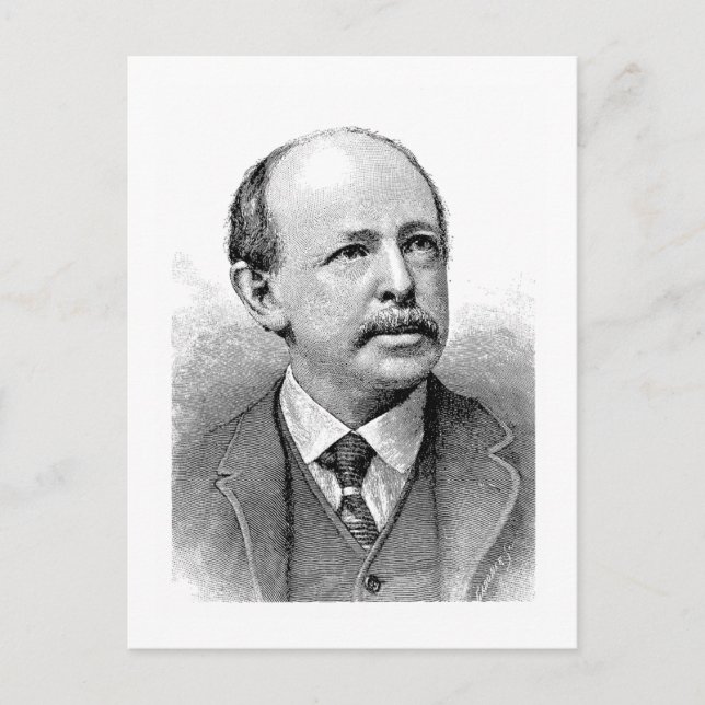 Alger ~ Horatio Author Writer Postcard (Front)
