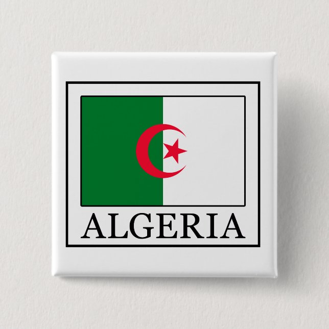 Algeria button (Front)