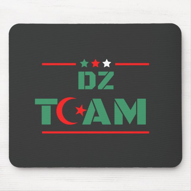 Algeria Dz Team Mouse Pad (Front)