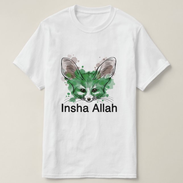 Algeria Fan Fennec Tee - Tournament Edition (Design Front)