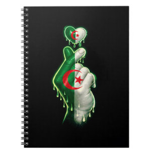Algeria Finger Heart Notebook
