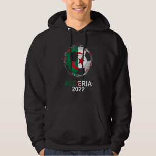 Algeria Flag 2022 Supporter Algerian Soccer Team A Hoodie