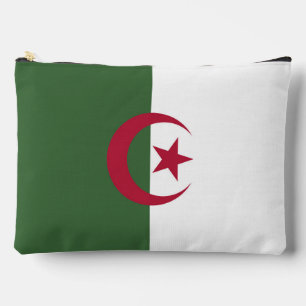 Algeria flag accessory pouch