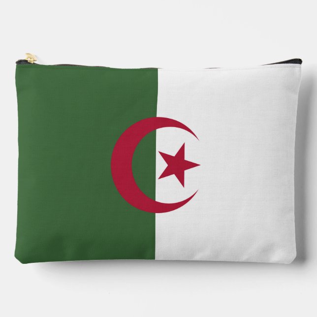 Algeria flag accessory pouch (Front)