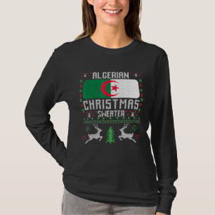 Algeria Flag Algerian Christmas Sweater
