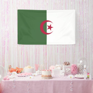 Algeria flag banner