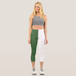 Algeria flag capri leggings