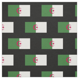 Algeria Flag Fabric