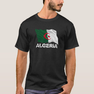 Algeria Flag Family Outfits Funny For Men Women Ki T-Shirt