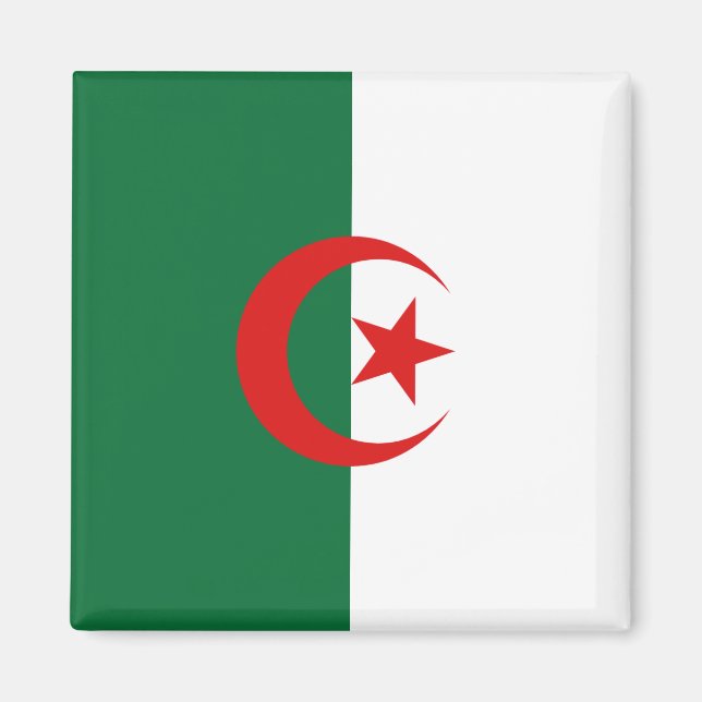 Algeria Flag Magnet (Front)