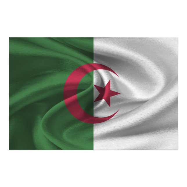 Algeria Flag Photo Print (Front)