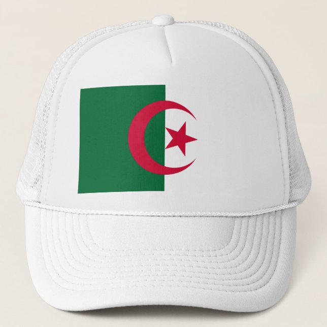 Algeria Flag Trucker Hat (Front)
