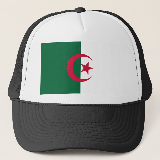 Algeria Flag Trucker Hat (Front)