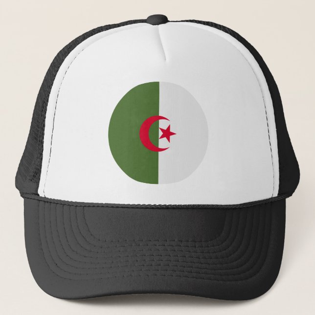 Algeria Flag Trucker Hat (Front)