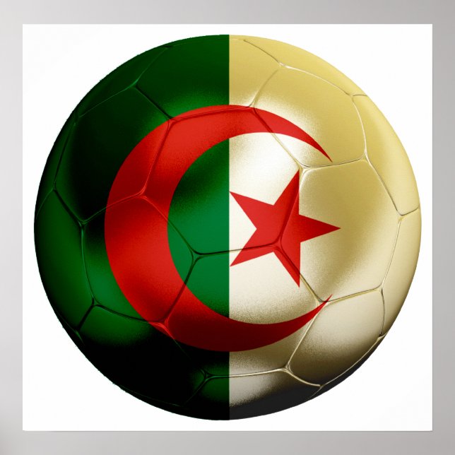 Algeria Football Poster (Front)