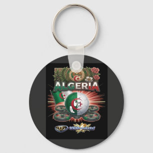 Algeria-GBall-001 Key Ring