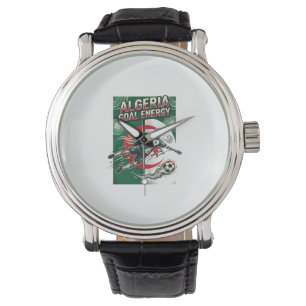 Algeria Goal Energy Skeleton Striker Nations Bold Watch