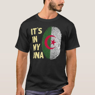 Algeria In My Dna Algerian Flag Team Algeria T-Shirt