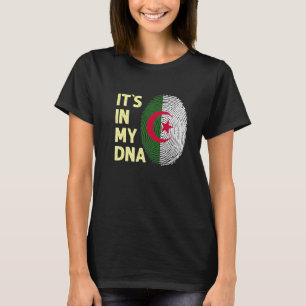 Algeria In My Dna Algerian Flag Team Algeria T-Shirt