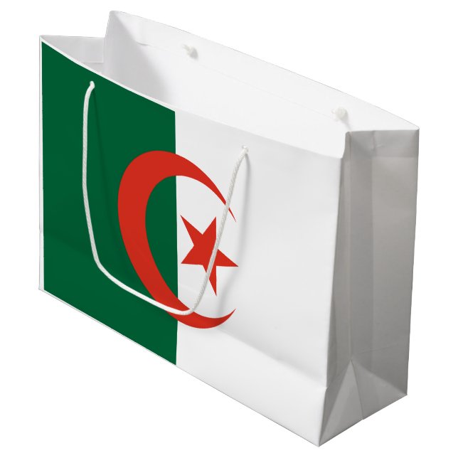 Algeria Large Gift Bag (Front Angled)