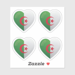 Algeria Love Flag