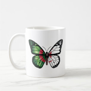 Algeria Monarque Butterfly Flag Coffee Mug